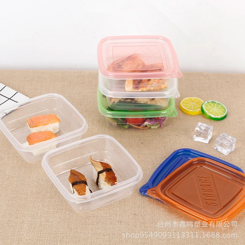 Factory custom PP plastic salad box salad bowl and container boxes,PP plastic packaging lunch food salad fruit packaging