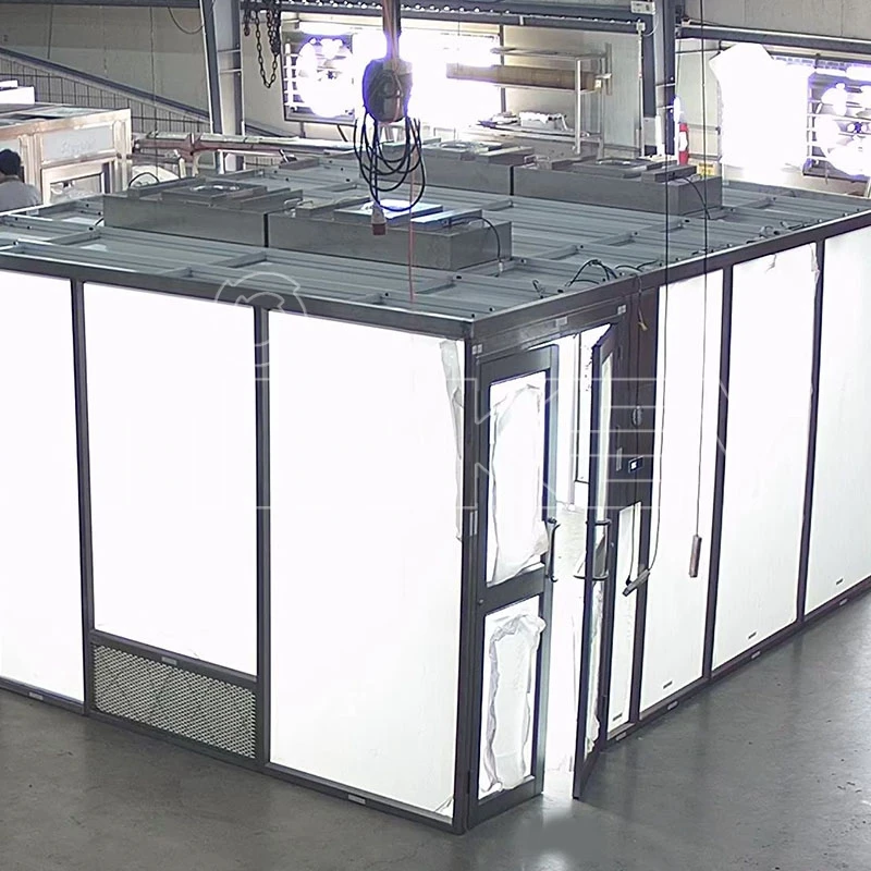 Modular Cleanroom Fast Assembly Turnkey Solution Dust-Free Temperature Controlled
