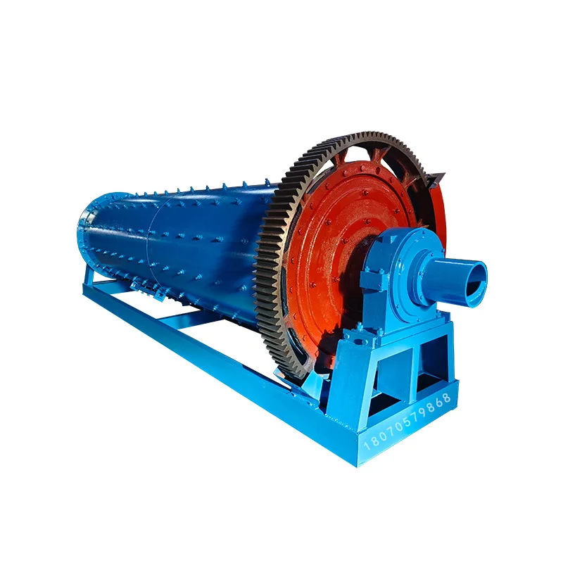 Automatic China ball mill manufacturer, continuous building materials  crushing equipment, horizontal drum stone powder machine