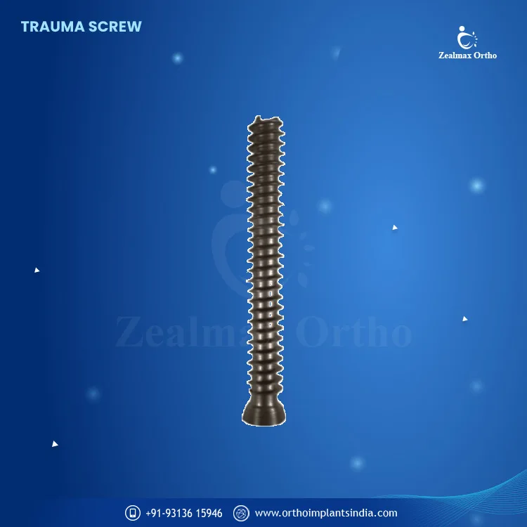 Zealmax Ortho Titanium Orthopedic Trauma Implants High Quality Cannulated Bone Screw