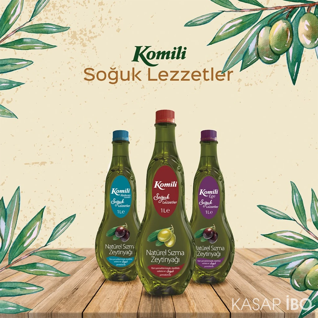High Quality Cold Press Virgin Olive Oil Komili Aegean Extra Virgin Olive Oil 5 Lt. Natural Oil