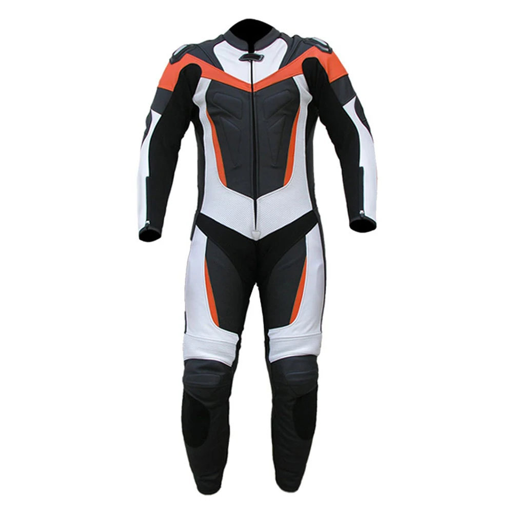 Best Quality Gents Motorbike Suits in Genuine Leather Multi Color Durable Rider Protection Armor Leather Suits