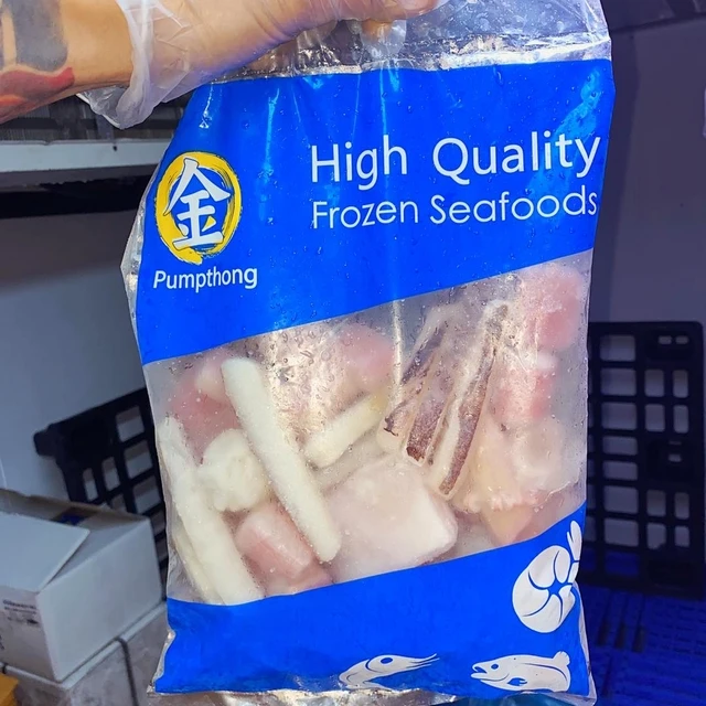 Total sea Quality Frozen Mixed Seafood Shrimp Fish Squid Shellfish Crab Sticks Directly From the Pier cheap price