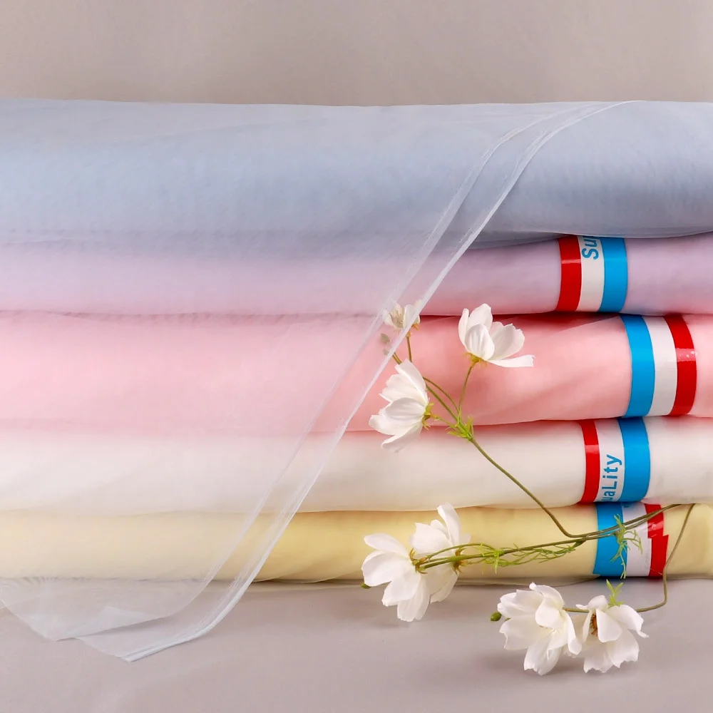 Tricot Illusion Soft Tulle TuTu Knitted Wedding Hayal American Nylon White Tulle Bolt Mesh Fabric