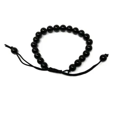 Top Quality Black Obsidian Bracelet For Women Wristband Custom Reiki Healing Yoga Beads Bracelet Buddha BB-005 Crystals Supply
