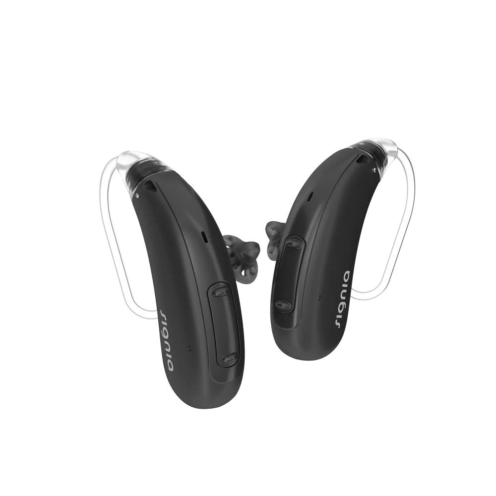 Signia hearing aids Motion Charge& GO 2X BTE Hearing Aid Black Color Cheap Price Hearing Amplifier for Deaf People