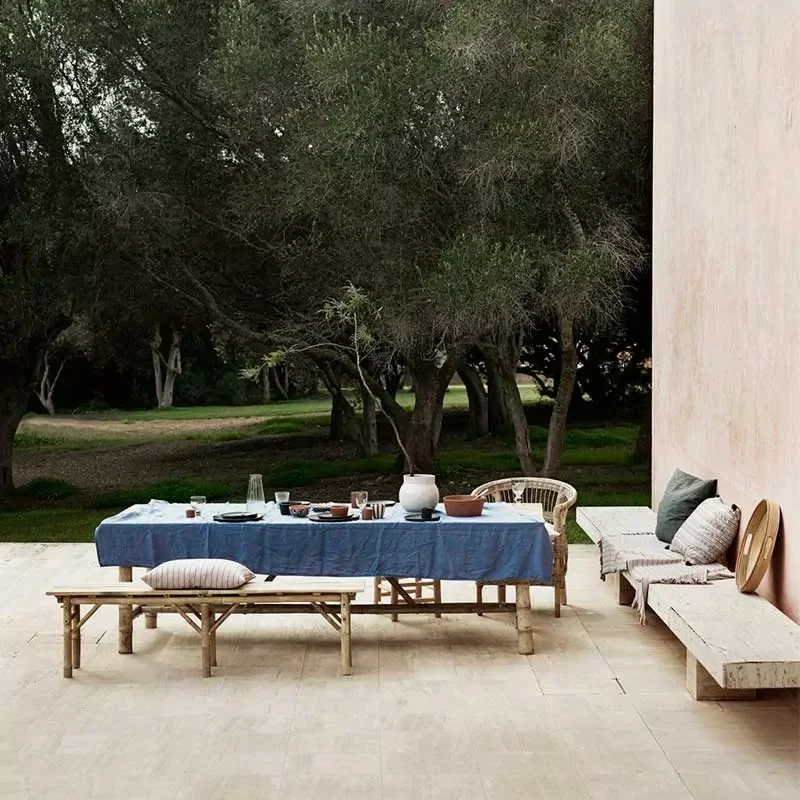 Bamboo table Made in Vietnam Wholesale Indoor/Outdoor Sustainable Color Custom Type Furniture traditional ecofriendly