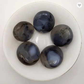 Dendrite Agate Palm Stone