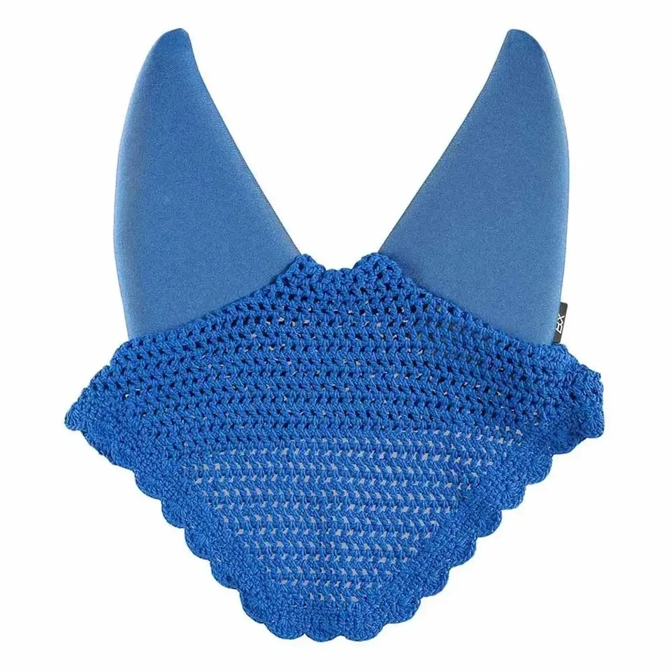 Factory OME high quality custom polyester cotton ear bonnet equine fashion horse fly veil with sound proof