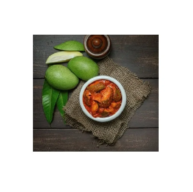 Tasty Burst of Natural Mango Pickle for Regular Eatable with Chapattis and Rice Available from Indian Manufacturer
