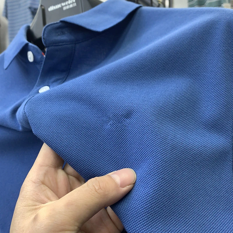 Cotton made Short Sleeve Wholesale Blank Polo Shirts Custom Embroidery Logo T-Shirts Plain Golf Polo T-shirts Custom Polo Shirt