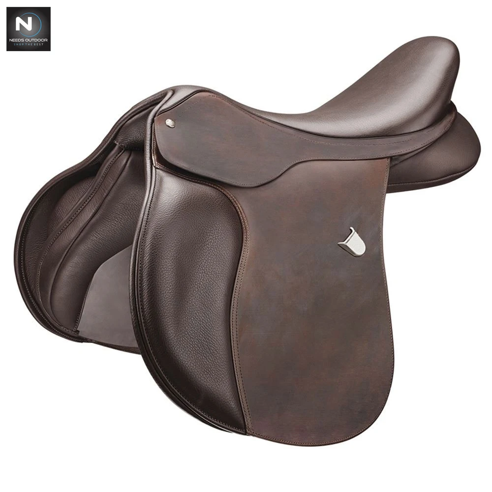 High Quality Horse Racing Saddle English Saddle Original Leather Horse Jumping Saddle In Solid Color