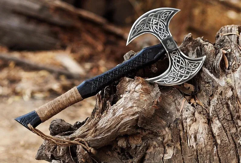 Wholesale Quality Handmade High Carbon Steel Axe Head Viking Axe Hatchet Axes Hatchets Carbon Steel