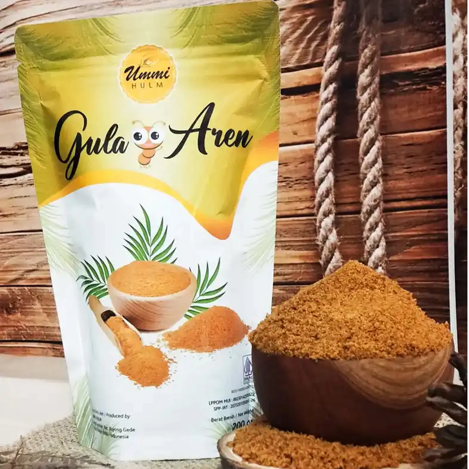 Лучший продавец, Премиум Органический ладонный сахар для еды и напитков, изготовленный из смолы деревьев, рецепты наследия из Индонезии