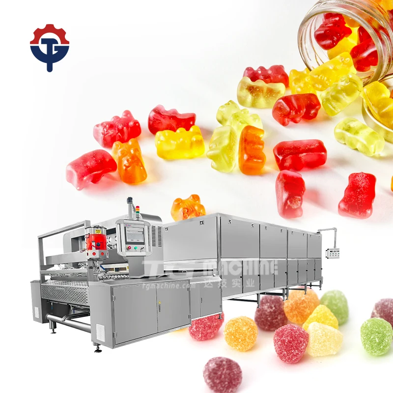 Automatic Gummy Jam Candy Making Machine Fruit Candy depositor machine Latest Cheap Price