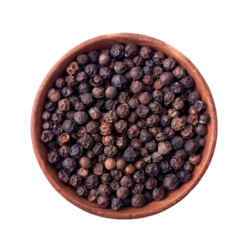 Best Selling Pure Organic Black Pepper Spice High Grade For Cocking Uses Spice Manufacture in India Low Prices