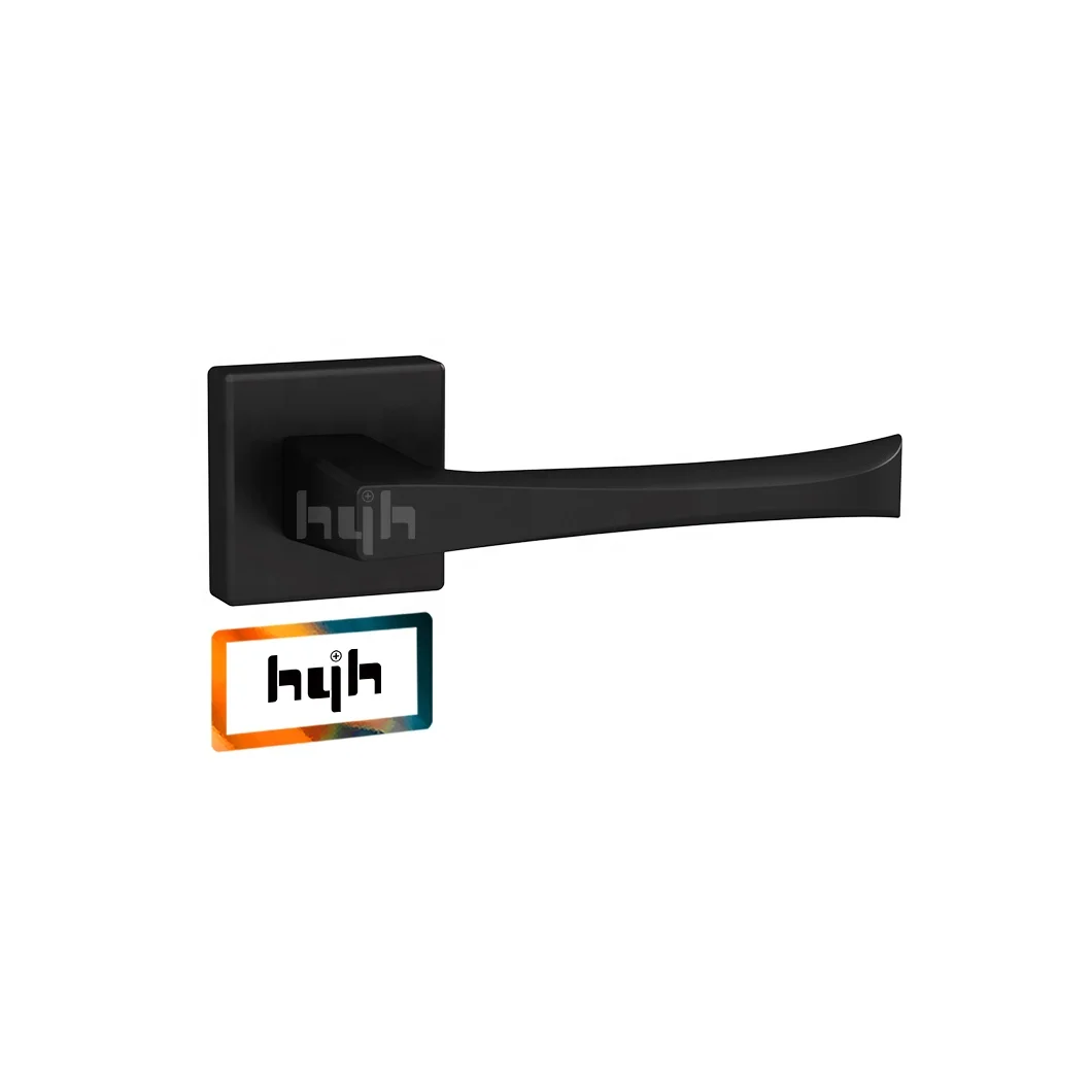 Guangdong-hyh Hardware Zinc Alloy Competitive Price Privacy Door Locks Gold Door Handle Lock Lever Door Lock Handle