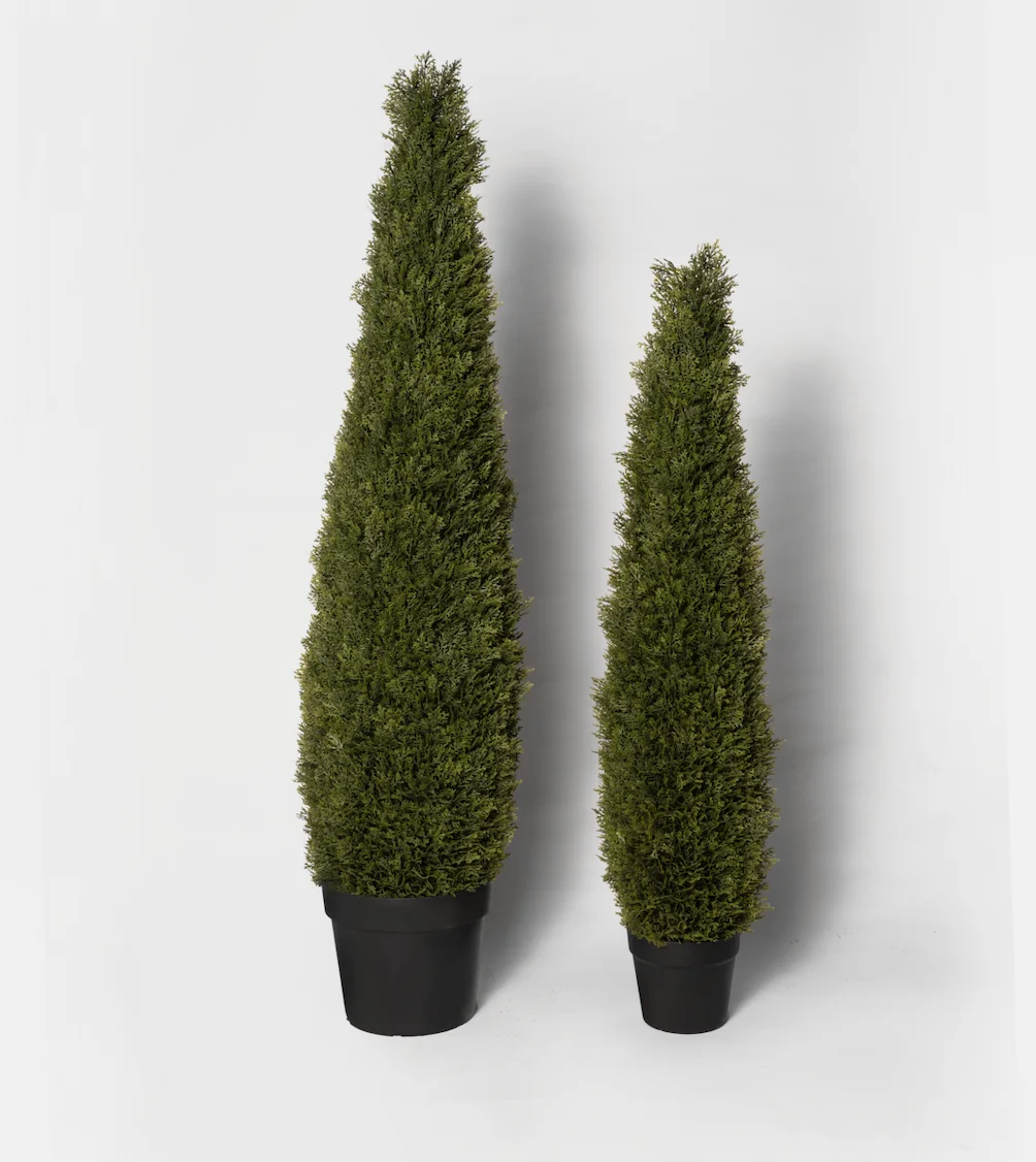 Xunmengyuan China Manufacture Direct Sale Good Price 120cm Artificial Cypress Spiral Topiary Tree for Home Office