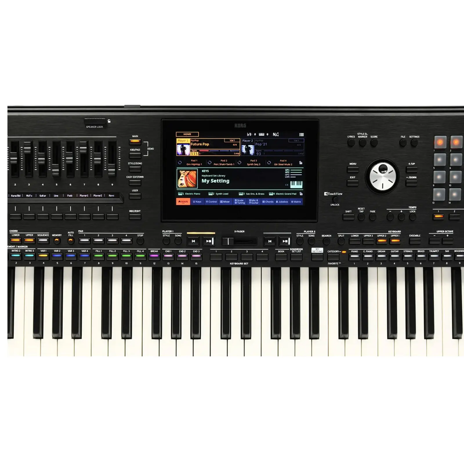 Аутентичный Korg Pa1000 рабочая станция клавиатура инструмент пианино