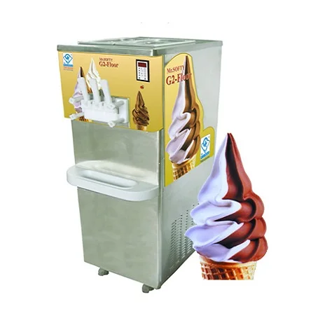2+1 Mix Flavor Softy Ice Cream Machine Top Selling Mr.SOFTY G-2/FLOOR (Gravity Feed Series) Supplier From India