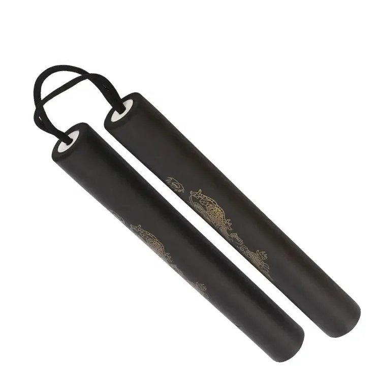 Kung Fu Nunchakus Martial Arts Safety Foam Nunchakus Sponge Double Truncheon With Stainless Steel Chain