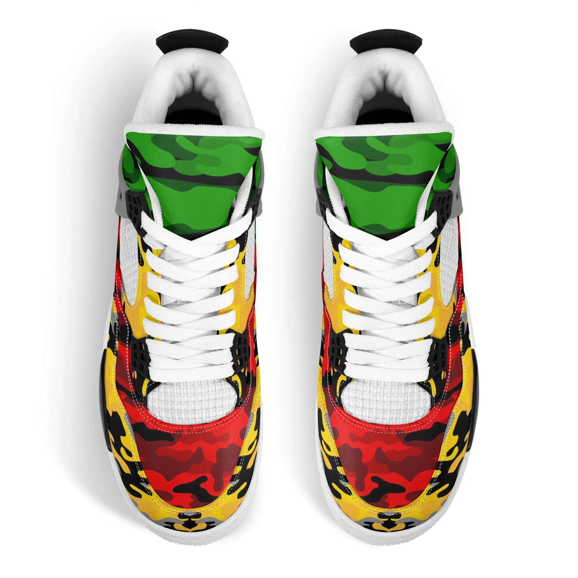 High Quality Thick Sole Sport Shoes Wholesale Breathable Top Men Sneakers Casual Shoe Jamaica Street Unisex Rasta Sneakers 2024