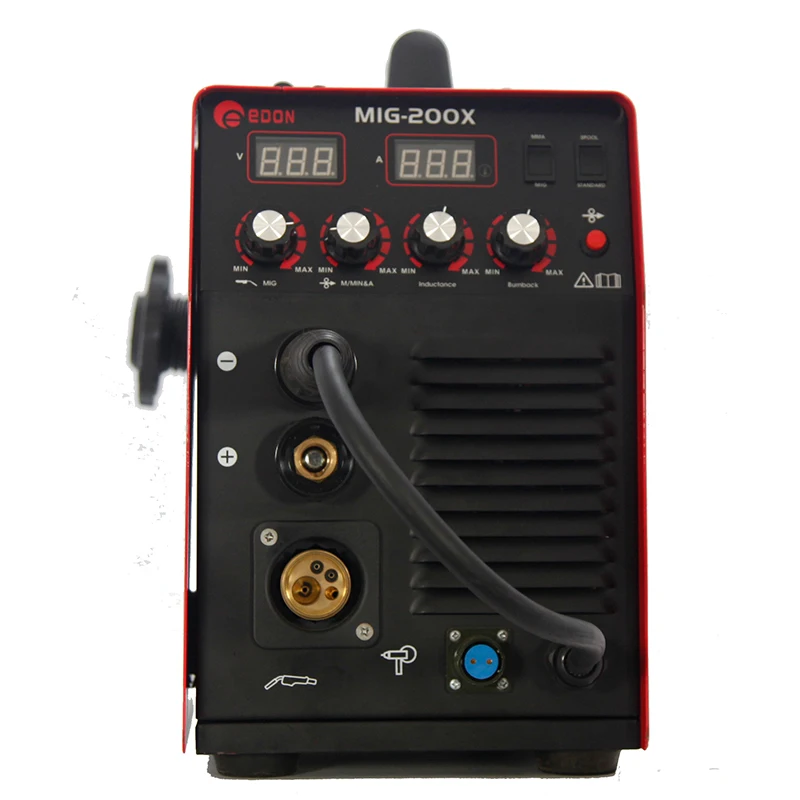EDON professional inverter aluminum 3 in 1 mig welders soldadura mig AMG mma 250amp igbt inverter co2 mig welding machine