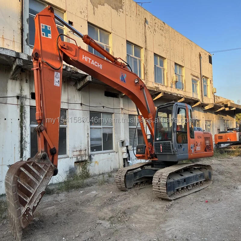 Used Hitachi excavator ZX200-6 crawler excavator for sale excavator hitachi ZAXIS 200 200-6 with imported engine