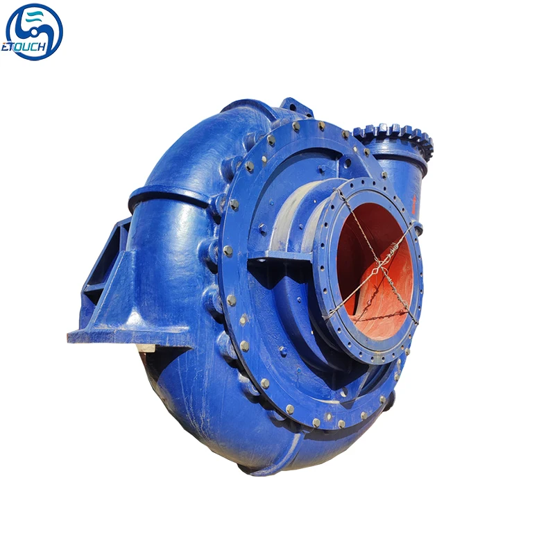 River Dredging Dredger Big Solid Suction Horizontal Barge Dredge Simple Gravel Pump for Pumping Sand Gravel