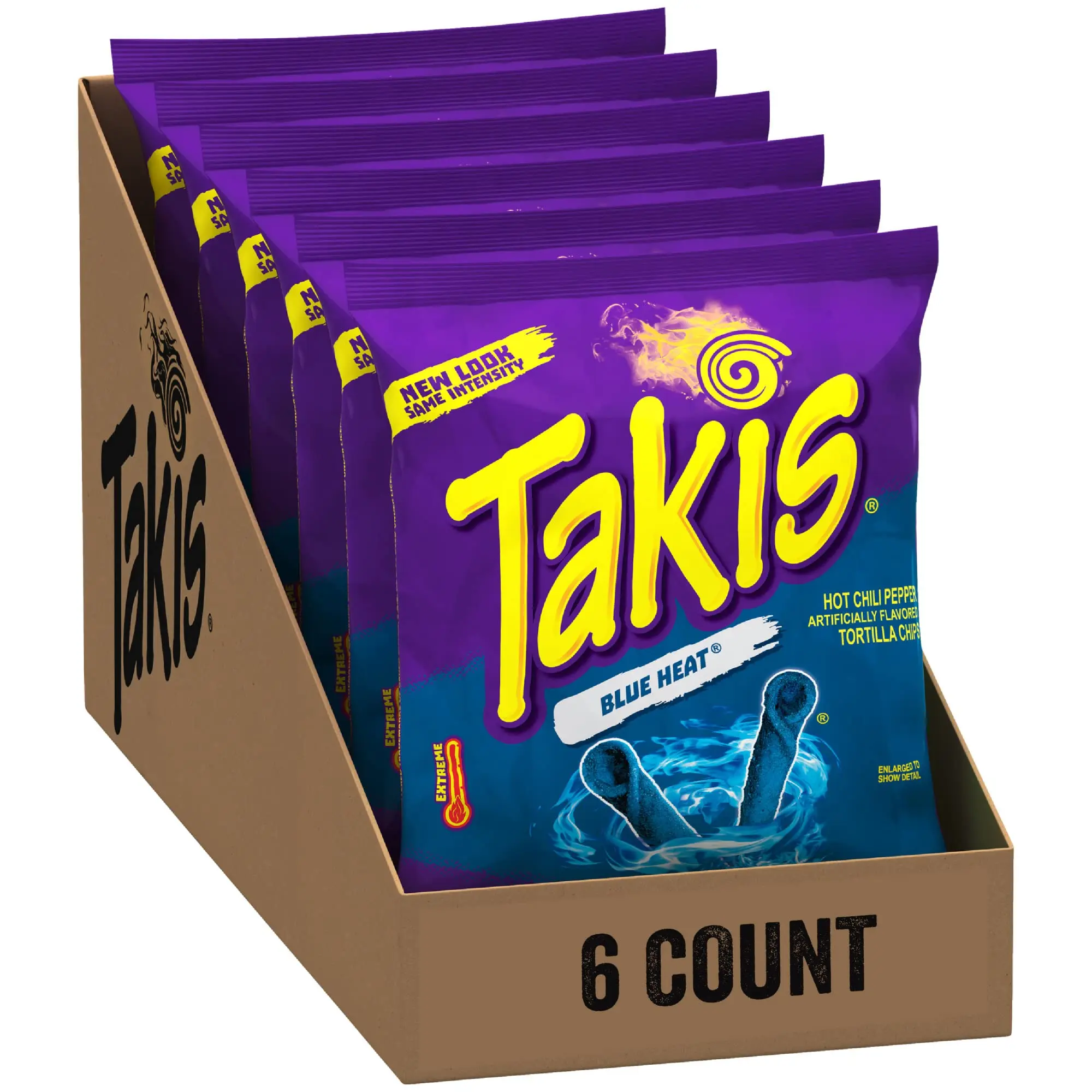 Takis пряный острый мексиканский свернутый 1 унция (28 г) мешков