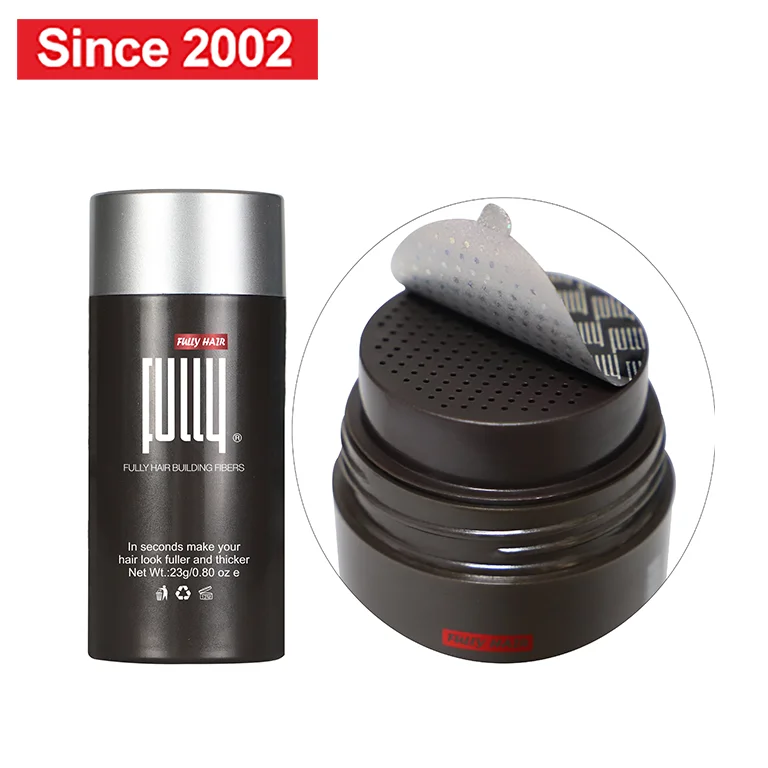 23g In Stock Hair Loss Solution FULLY Hair Building Fibers Powder for Thinning Hair