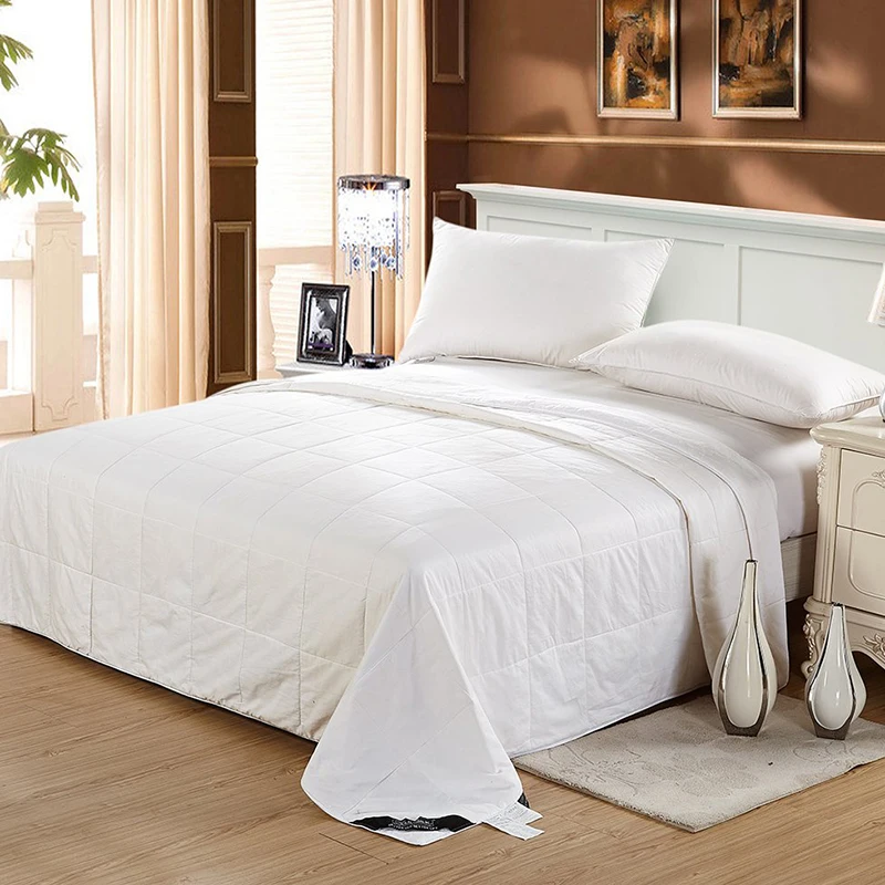 100% Set 100% Cotton Bed Sheet Set Bed Linen Four-piece Cotton Bed Sheet Anti-Static Queen Size Queen Size for Home