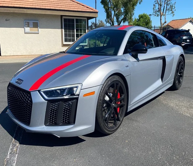 USED 2018 Au-di R8 V10 Coupe RWS 532-hp V10 Rear-Wheel Drive Premium Package California-Owned Rear-wheel drive
