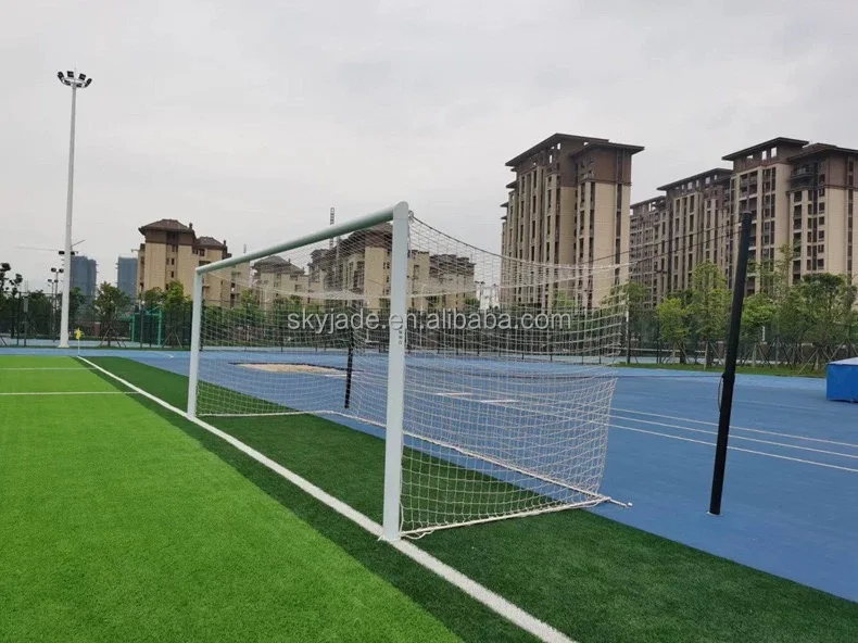 Elegant & Durable 11-a-side Aluminium Football Goal for Outdoor Soccer Sports Equipment for Fields & Courts
