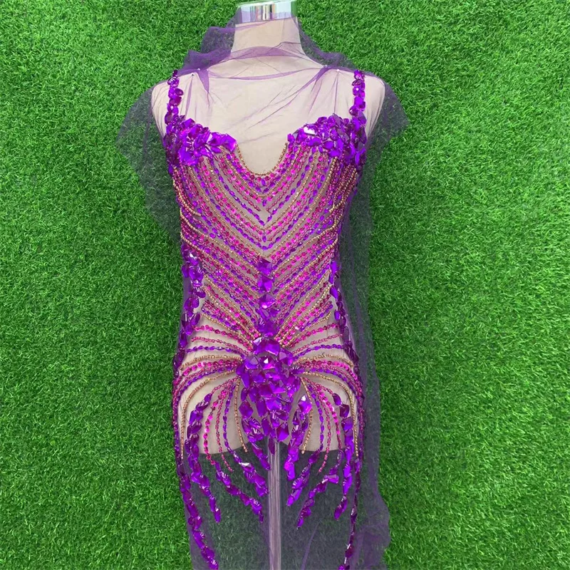 Sequin beads rhinestone beading wear sequin heavy industry handmade colorful