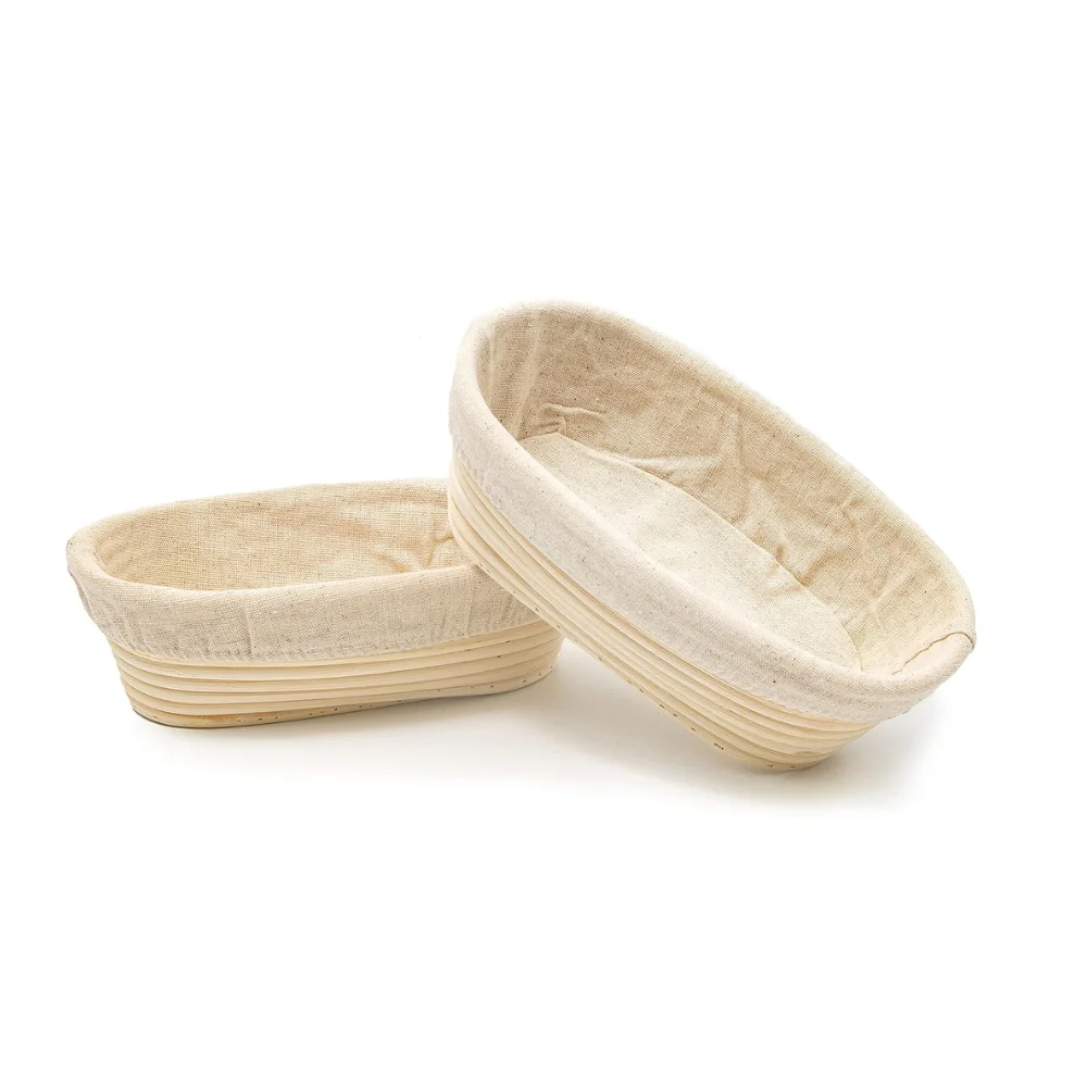 Top selling best choice nice price handmade oval rattan bread dough rattan bread basket for kitchenware wholesale from Vietnam