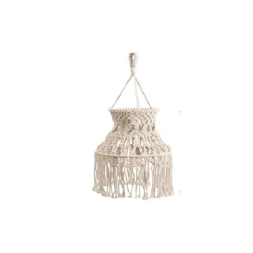 Affordable Prices Macrame Pendant Lamp with Attractive Look For Decoration Uses Manufacture in India By Suppliers