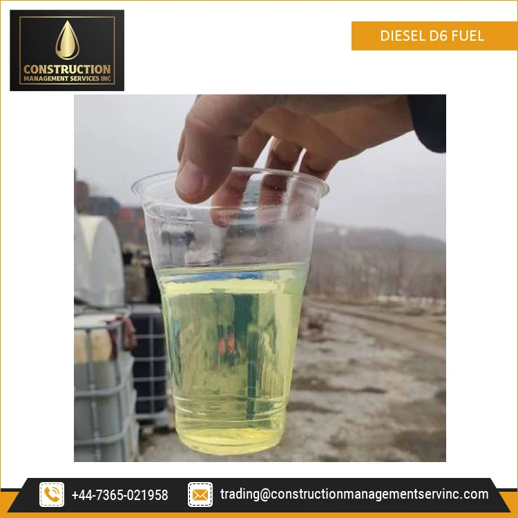 Top Sale Refined Industrial Fuel Virgin Energy Chemicals Petroleum Product Diesel D6 Fuel Oil from Russian Exporter