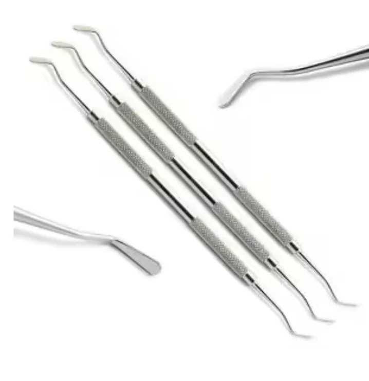 High Quality White Dental Filling Instruments Manual Surgical Instruments with Stainless Steel Dental Scaler Plastic Material