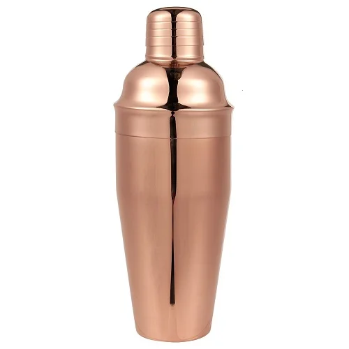 86-STAINLESS STEEL DARK COPPER PLATING COBLER SHAPE SHAKER BAR SHAKER