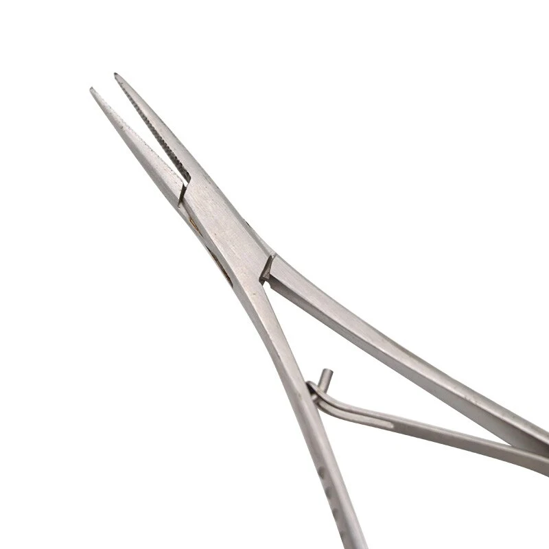 Dental Lab Surgical Instruments Dental Needle Holder Forceps Suture Orthodontic Mathieu Standard 1pc 14cm Extra Fine Beak Plier