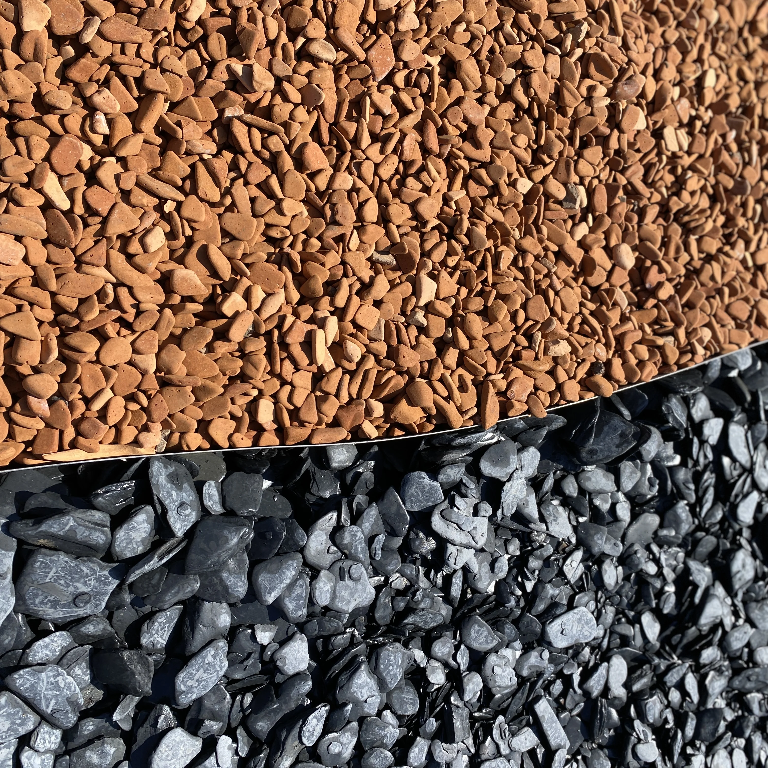 Orange ceramic pebbles Garden Decoration Landscaping Japanese Garden Absorbent aggregate expanded clay