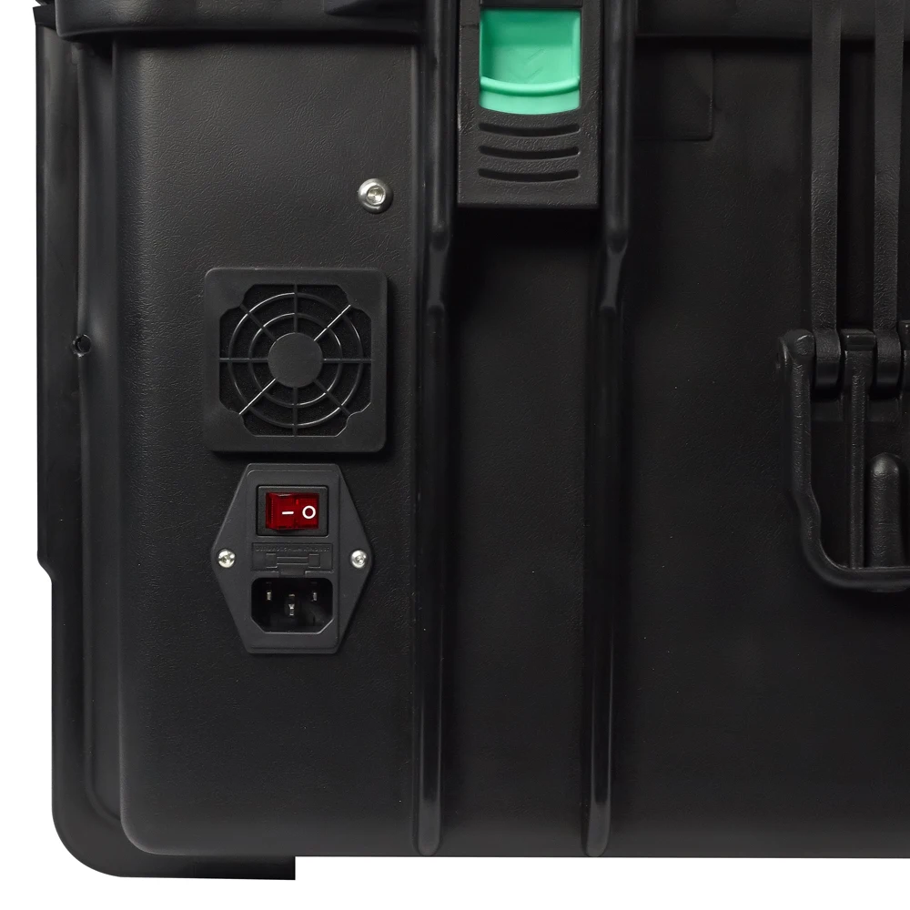F2-16CC 16 Bay USB-C Charging Suitcase School Laboratory Equipment