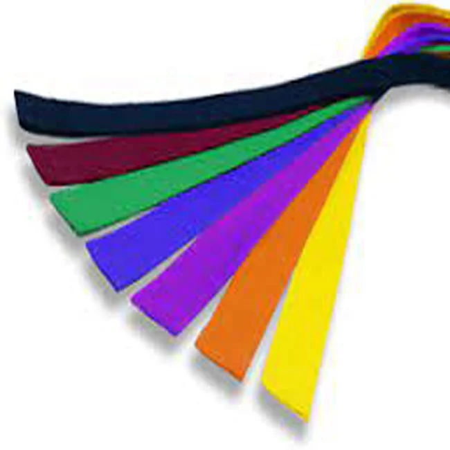 Pro quality cheap price hot selling for colour karate belt
