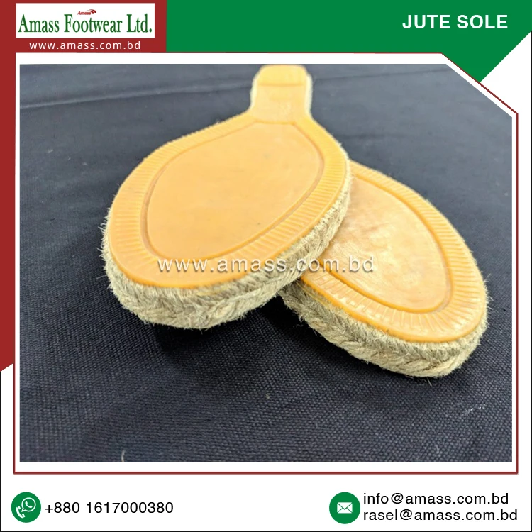 2022 Most Selling Premium Quality High Grade Handmade Jute and Rubber Espadrilles Sole at Best Competitive Price