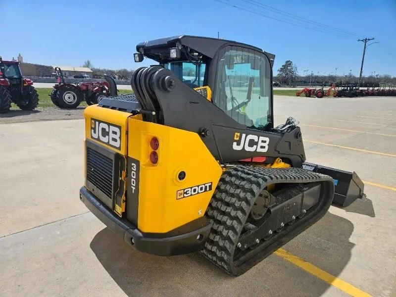 2024 JCB 300T погрузчик с бортовым поворотом фронтальный Bobcat двигателем Cat 4x4 4WD гусеничный ковшом и насадками