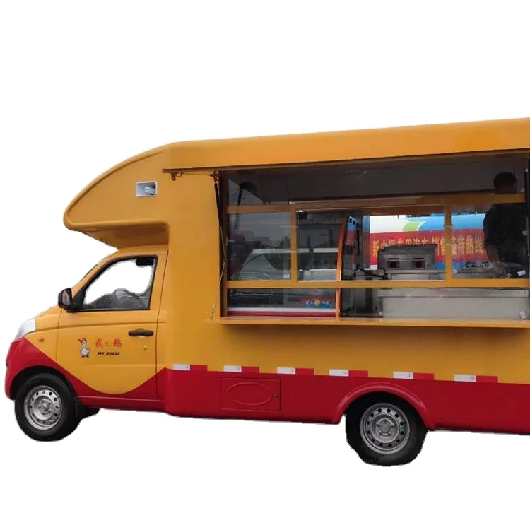 Small Outdoor Catering Mobile Street Food Truck New Mobile Street Food Trailer Kiosk Design for Street Food Vending Cart