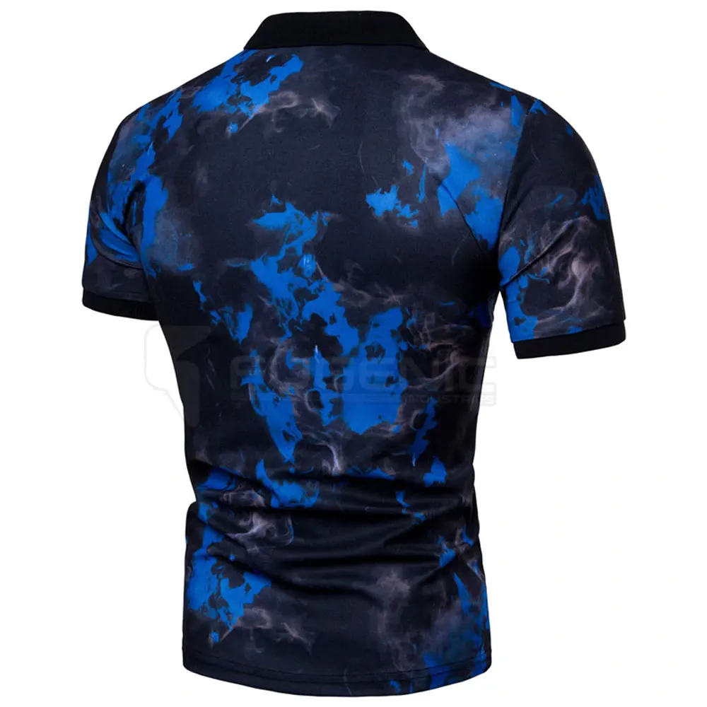 Street Wear Style Sublimation Polo T-Shirt Half Sleeve Men Sublimation Polo T-Shirt In Wholesale Price
