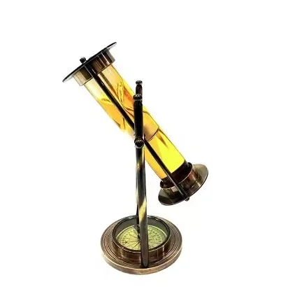 Hour Glass & Compass Base Newly Design Awesome Nautical Timer Hour Glass High On Demand Modern Supplies Hot Arrival