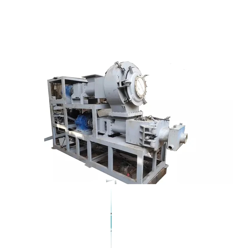 Mild Steel Made Twin Worm Vacuum Duplex Soap Plodder For Sale For Bulk Supply from indian manufacture